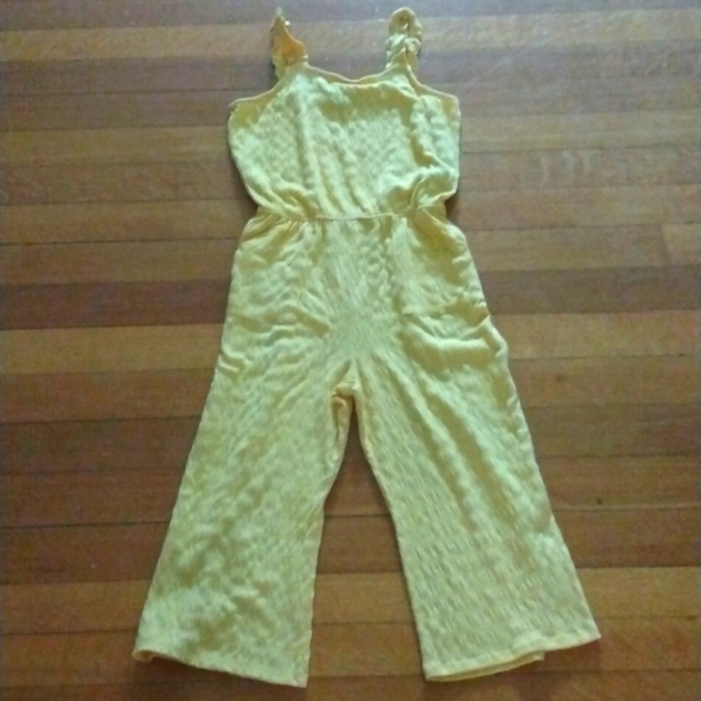 Girls pants romper